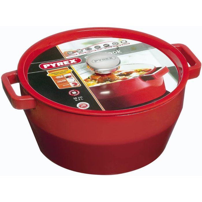Cocotte ronde PYREX Slow Cook 28 cm