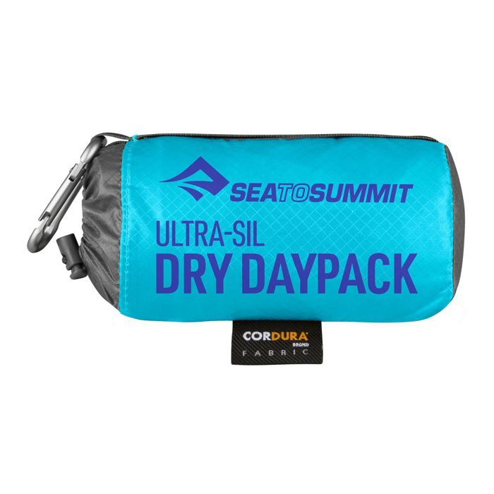 Sea to Summit Sac à dos de loisirs turquoise gris pour femme et homme - Ultra-Sil Dry Day Pack 22L Blue Atoll 223384 Sea to Summit Sac à dos de loisirs turquoise gris pour femme et homme - Ultra-Sil Dry Day Pack 22L Blue Atoll 223384