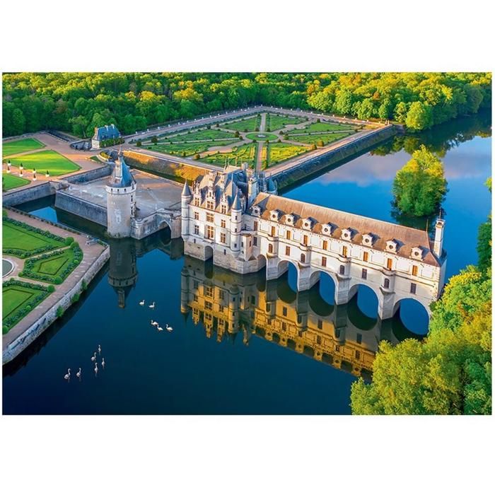 Puzzle 1000 pièces : Château de Chenonceau Touraine Puzzle 1000 pièces : Château de Chenonceau Touraine