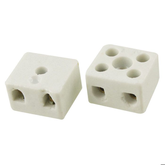 Isolateur Céramique 6x20mm Pour Câble Chauffant - Lot De 10, Haute Résistance Thermique
