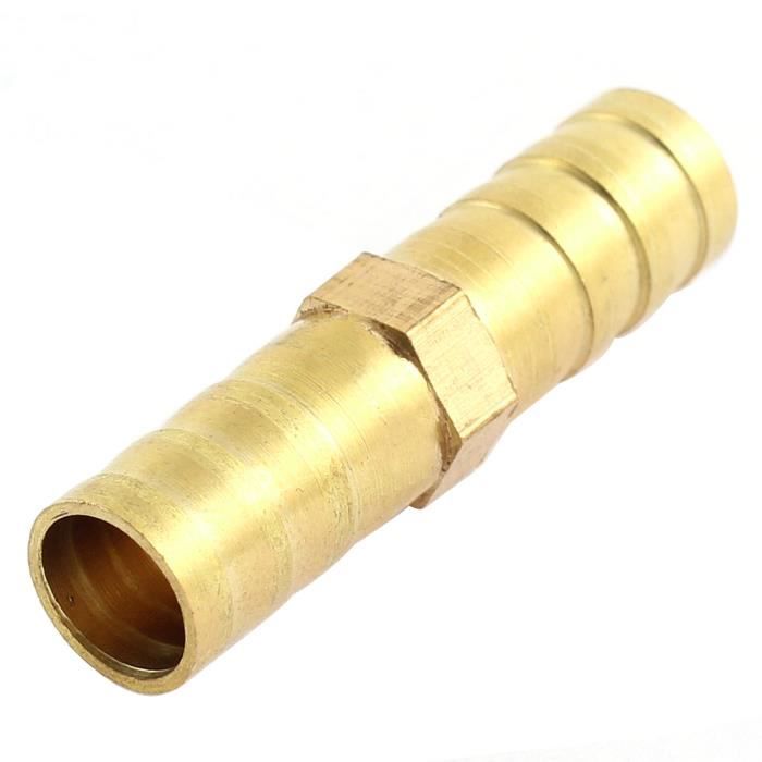 5pcs raccord de tuyau droit connecteur cannelé tuyau gaz d/'air de pipe d/'eau I