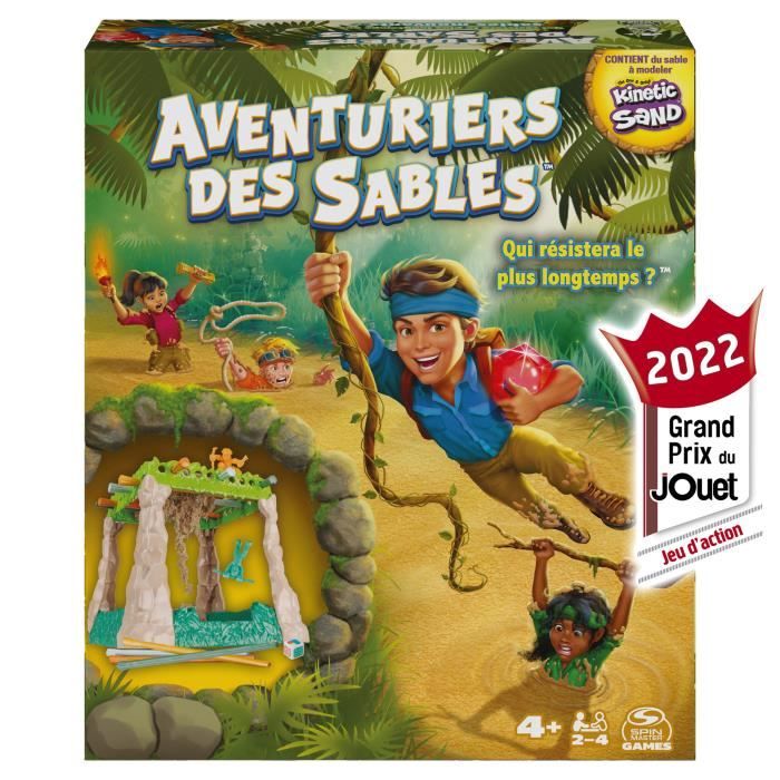 Spin Master - Aventuriers des Sables - Jeu de Société - 2 à 4 joueurs - Dès 4 ans