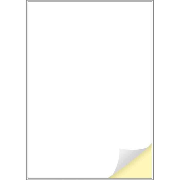 Papier De Soie Creavvee - Lot De 25 Feuilles - Blanc B, Taille 50x75 Cm - Pour Emballage, Décoration, Loisirs Créatifs