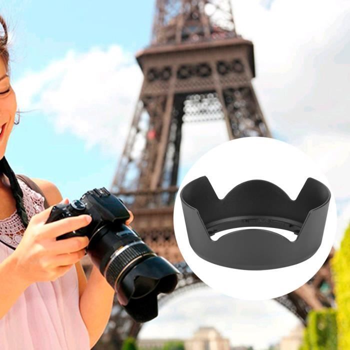 EW-60C Pare-soleil Pour Canon EF-S 18-55mm 1:3.5-5.6 III, 18-55mm 1:3.5