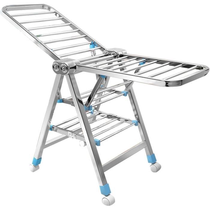 Cintre Étendoir à Linge Pliant à 3 Niveaux Vêtements pliants Horse Airer Étendoir à Linge