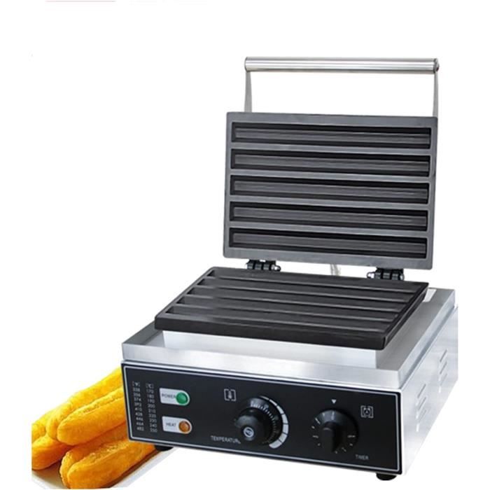 Machine à Churros Manuelle En Inox – Capacité 3L, 5L Ou 7L – Avec 4 Embouts – Pour Usage Domestique Ou Professionnel
