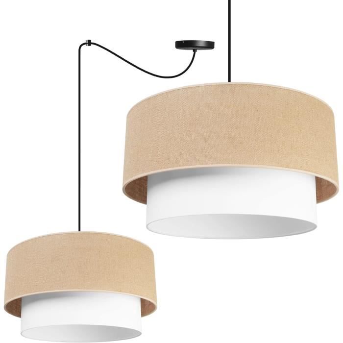 Light-Home Juta Abat Jour Suspension Luminaire Lustre - Moderne Abat ...