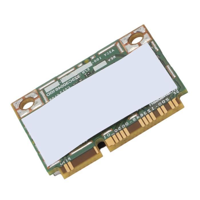 Adaptateur de carte WiFi PCI-E double bande 2.4G /5G 600Mbps pour ordinateur