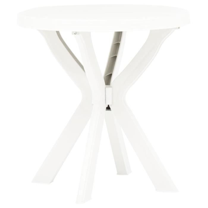 vidaXL Table de bistro Ø70 cm - vue 2