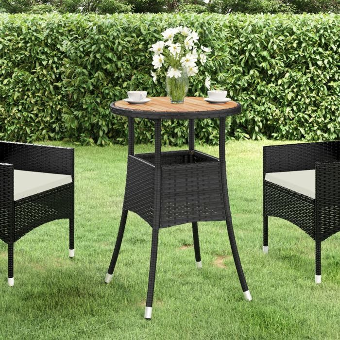 vidaXL Table de jardin Ø60 cm - vue 4