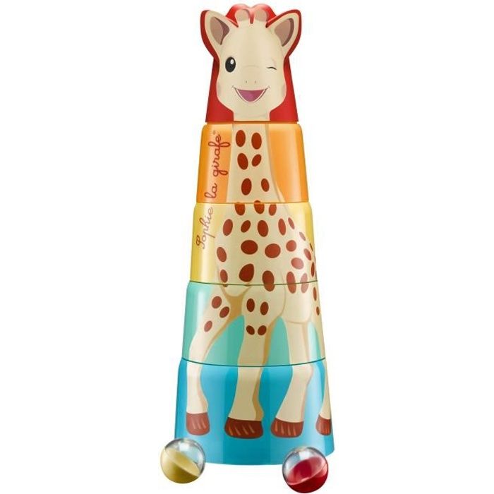 Vulli Sophie la Girafe + Peluche girafe - Autres jeux d'éveil