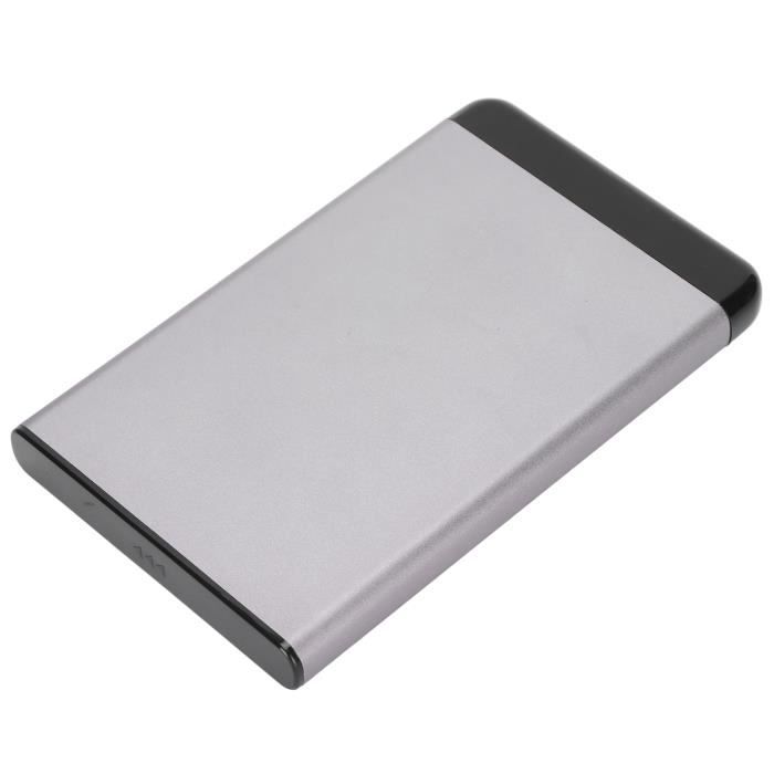 Disque Dur Externe 2 To Babymatch - Ultra Fin, USB 3.0, Plug & Play Pour PC, Mac, TV (Noir)
