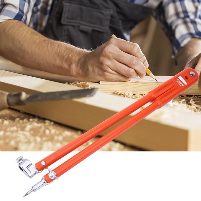 YOSOO traceur de cercle de travail du bois Compas pour le travail du ...