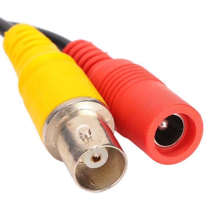 Lot De 4 Câbles CCTV Night Owl 60ft (18m) – BNC + Alimentation, Pour Caméras Analogiques