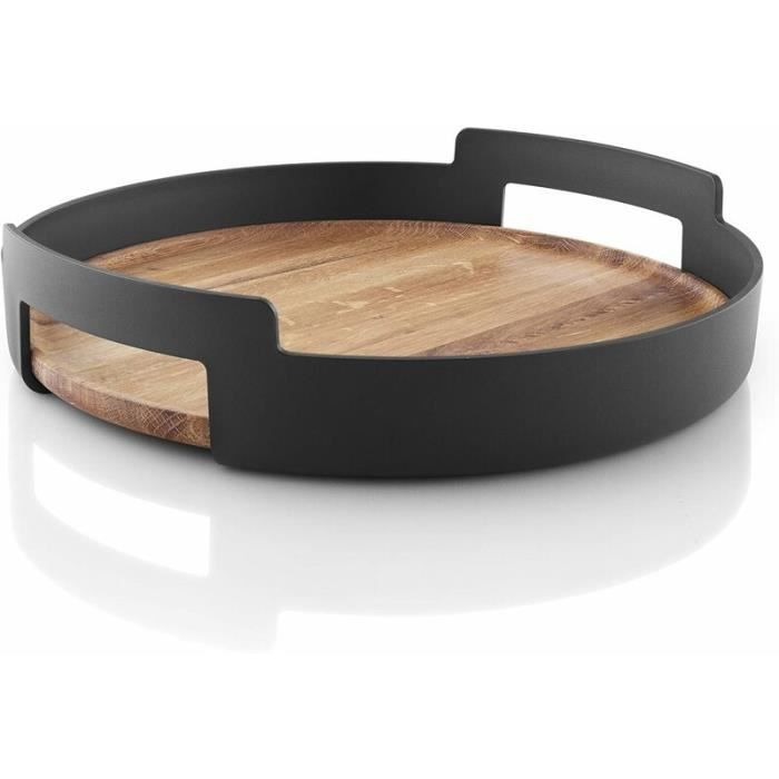 Plateau de Service - YYV - Noir - Rectangulaire - Compatible lave-vaisselle - Design intemporel