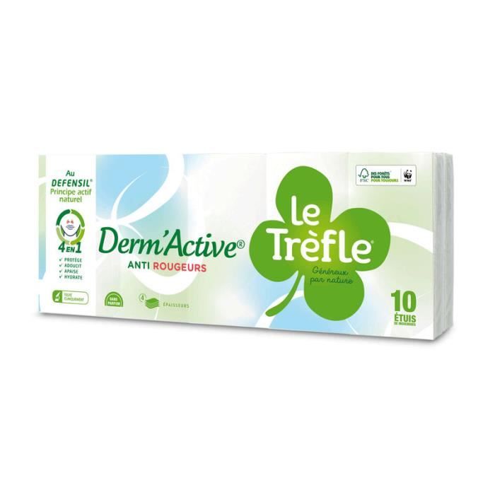 Lot De 10 Paquets Mouchoirs En Papier Ultra Doux 3 Couches - 90 Mouchoirs Par Paquet - Blancs