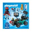PLAYMOBIL 6879 - City Action - Quad avec Treuil et Bandit-1