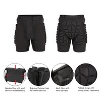 MCWJDSD Short De Protection Hip Pad Pantalon De Protection Cycliste For Patinage Snowboard Skating Ski Roller Vélo VTT Moto Descente (Color : A2, Size : S