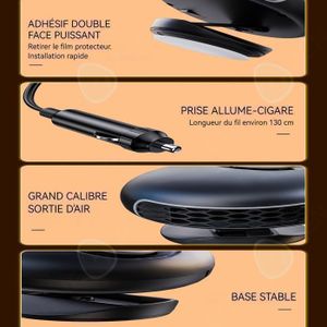 Chauffage De Voiture Rouge 2 En 1, Chauffage Désembueur De Voiture 12 V