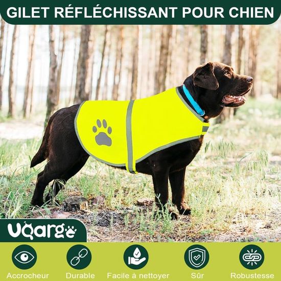 Gilet de Sécurité Réfléchissant Haute visibilité Jaune Anti