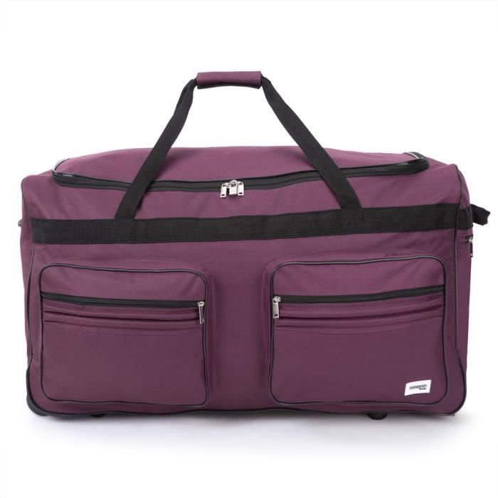 Grand sac de voyage XXL 160L Violet