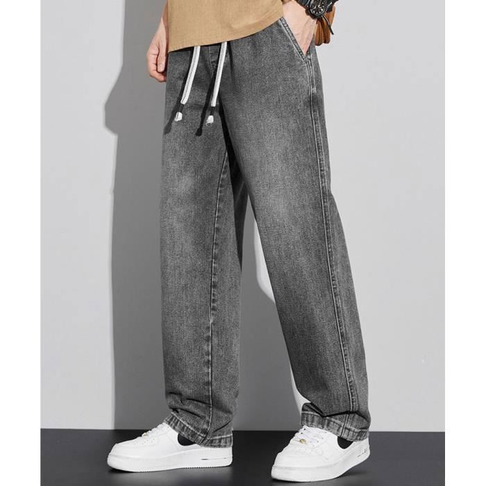Jeans blancs pour homme, jeans slims et jeans larges