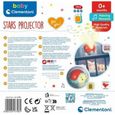 Projecteur pour bébé - Veilleuse Projecteur d'Etoiles - Apaise Bébé - Clémentoni - Dès la Naissance-2