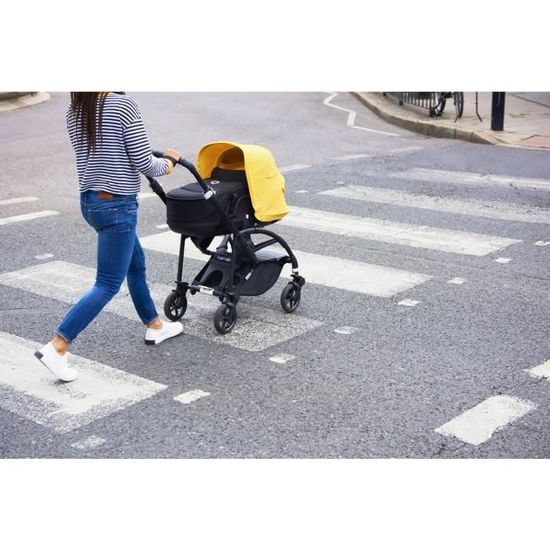 Nacelle Bugaboo Bee 6 - Pour Nouveaux-nés Jusqu'à 9kg - Compacte Et Réglable - Noir