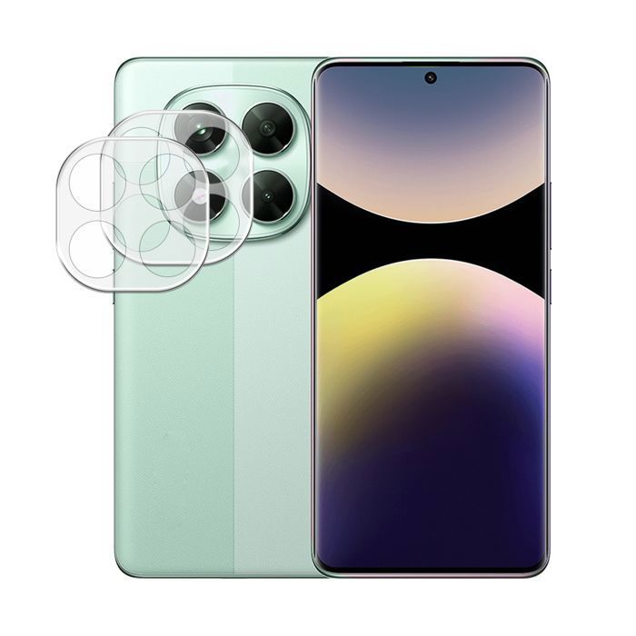 Coque Silicone Transparente + 2 Verres Trempés 9D Pour Xiaomi 14 - Protection Anti-choc