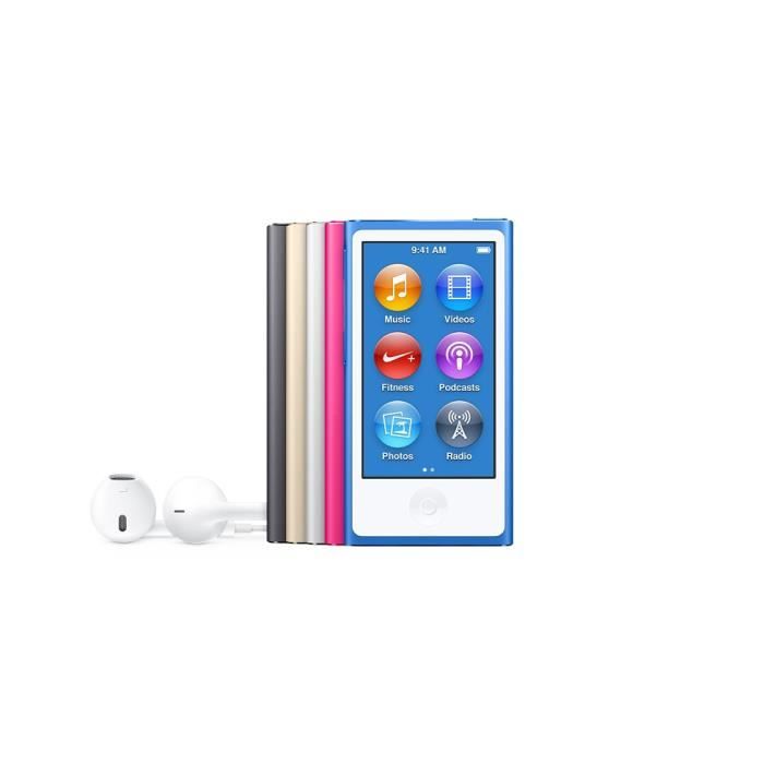 Apple iPod nano 16GB, Lecteur MP4, 16 Go, LCD, Eclairage, Radio FM, Rose