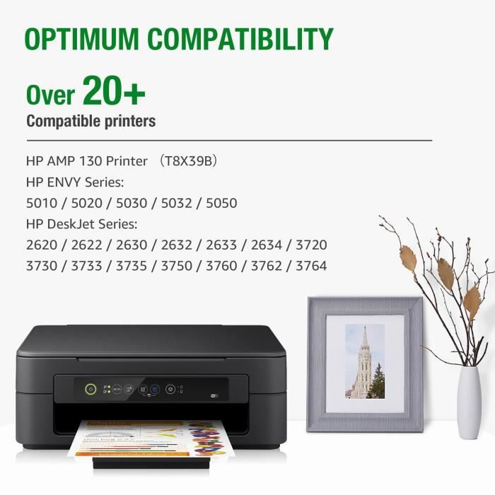 2 Cartouches d'encre Compatible pour HP 304 XL 304XL Compatible pour  DeskJet 2620 2630 2632 3720 3730 3733 3750 Envy 5020 5030 5032 - Cdiscount  Informatique