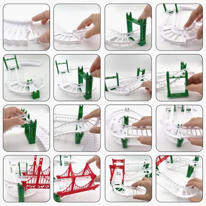 Train à Sushi Rotatif – Kit Rail Électrique, Piles, Jouet Sushi Pour Fête