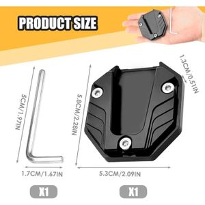 GIVI Semelle En Alu Et Inox Pour Béquille Latérale De Moto BMW R1200 GS Adventure 2004 2013 Es5102