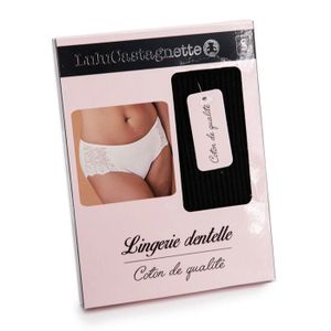 Lot De 3 Culottes Lulu Castagnette - Coton Rose Et Blanc - Neuves Avec étiquettes