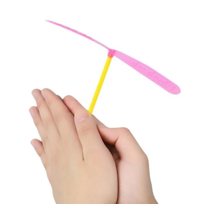 Cadeau pour */Lui - 10/35 pièces de Libellules Volantes en Plastique avec Feuilles, Jouet * Couleurs Aléatoires - Idéal pour Rassemblement