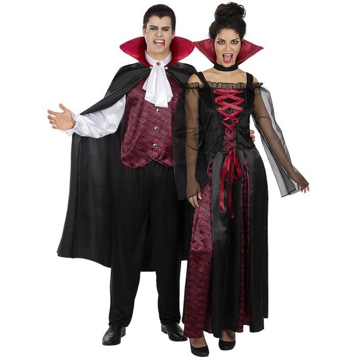 Déguisement vampire gothique femme - Deguisement adultes/Déguisements adultes Halloween et fantastique