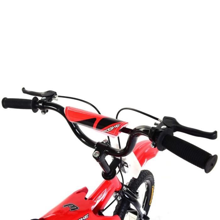 Vélo enfant GENERIQUE Vélo 16 pouces motobike Luc1 rouge mixte