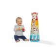 Jeu d'éveil 3 en 1 Sophie la Girafe - Tour magique de construction - VULLI - À partir de 10 mois - Plastique - Multicolore-4