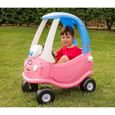 Little Tikes - Cosy Coupe Princesse - Voiture pour enfant - Portes fonctionnelles - Plancher à retirer & 1 klaxon - 18 mois-8