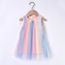 Enfant En Bas Age Bebe Enfants Filles Robe D Ete Sans Manches Arc En Ciel Tulle Robes De Princesse Multicolore Jiaodezmc Achat Vente Robe Cdiscount