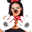 Déguisement Mains de Mickey - Disney - Adulte - Intérieur - Blanc et Noir-0