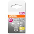 OSRAM Spot MR16 LED 36° verre variable 3,4W=20 GU5.3 chaud-0