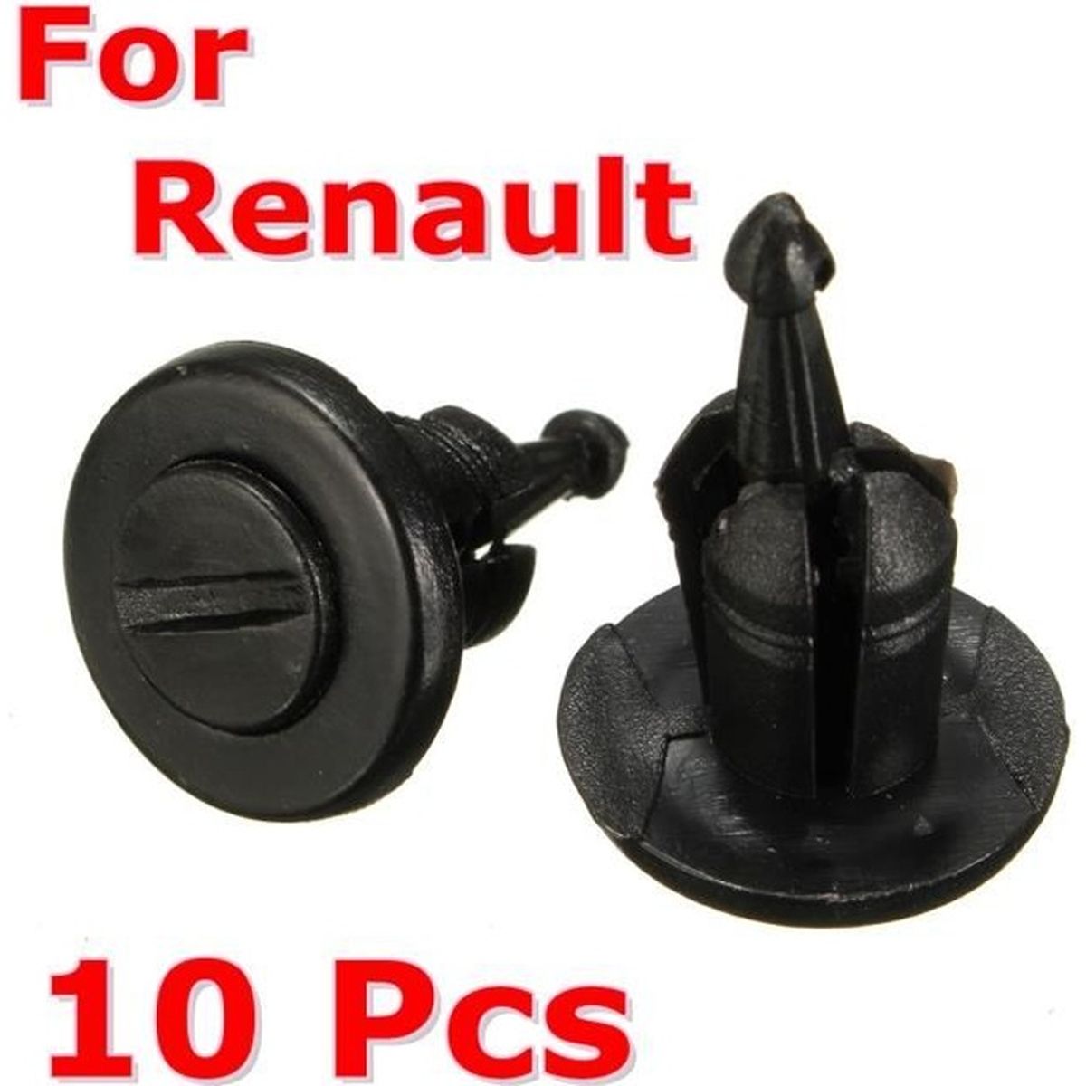 10x Carrosserie devant Fixation de Pare-Chocs Clips pour Renault Neuf