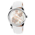 SHARPHY® Montre Femme de marque Jolie Papillon Blanc Bracelet
