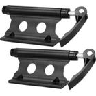 UNBRANDED 2 Pièces Porte-vélos De Toit De Voiture Véhicules Noirs SUV Porte-bloc De Roue