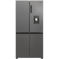 Réfrigérateur-congélateur CANDY CFQQ5T817EWPS - 463L - Low Frost - Classe e - Inox