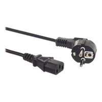 Maclean MCTV-692 Câble d'alimentation CA 220-250 V 3 m noir