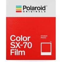 Film couleur pour SX-70 - POLAROID ORIGINALS 4676 - Cadre blanc classique - ASA 160