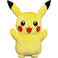 Peluche Pikachu TOMY - 45 cm - Jaune - Pour Enfant à partir de 3 ans