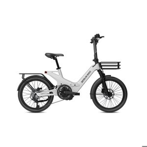 VÉLO ASSISTANCE ÉLEC Vélo électrique pliable - BERLIN BIKE 2GO - Pneus Kenda 20 x 1,95 - vert clair